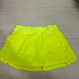 Lululemon tennis skort with built in spandex.